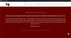 Desktop Screenshot of lockedinlace.com
